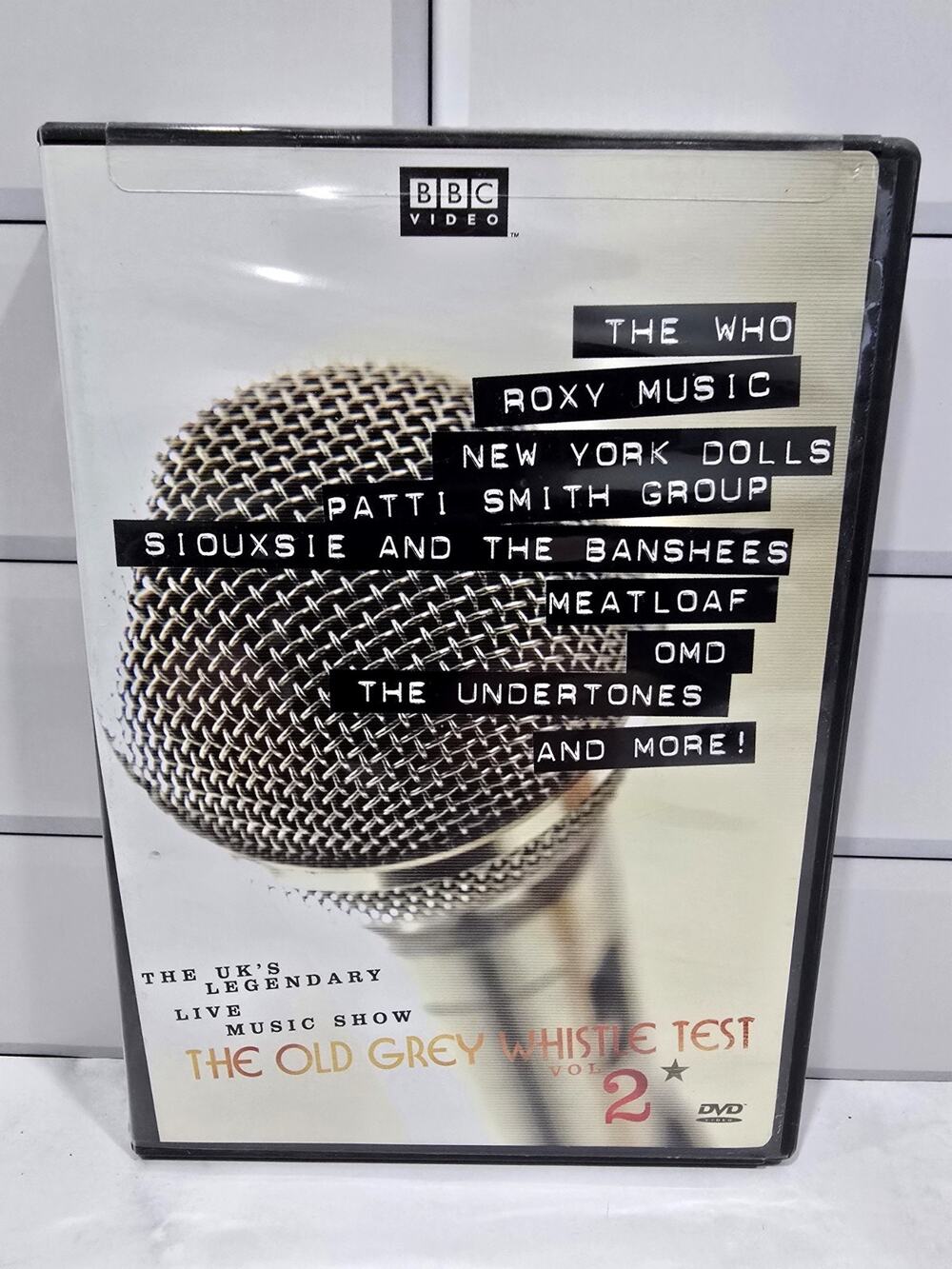 THE OLD GREY WHISTLE TEST Vol 2 DVD BBC The Who Meat Loaf Patti Smith-New Sealed